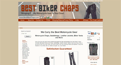 Desktop Screenshot of bestbikerchaps.com